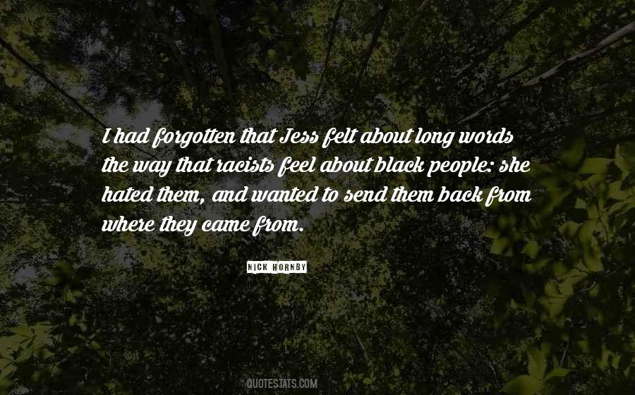 Black Words Quotes #1644444