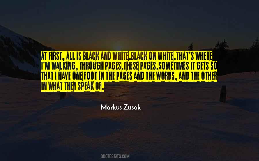Black Words Quotes #554323