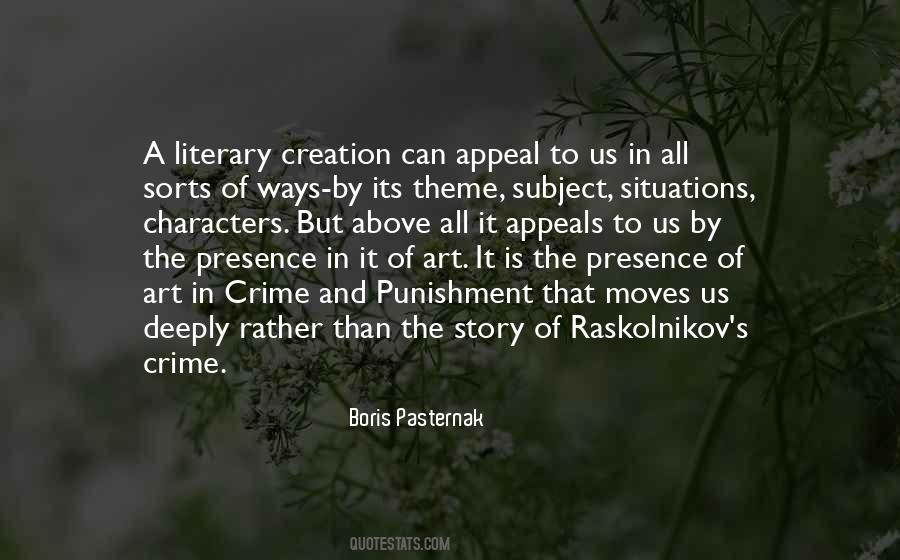Raskolnikov Crime And Punishment Quotes #1556857