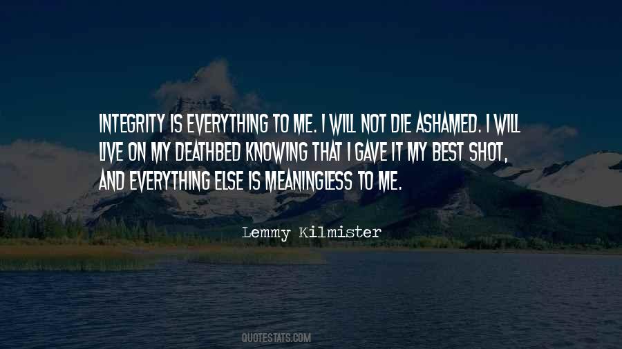 Integrity Best Quotes #285148
