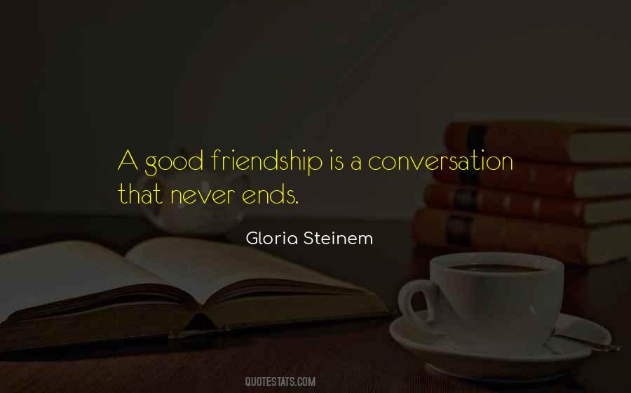 Friendship Never Ends Quotes #1056640
