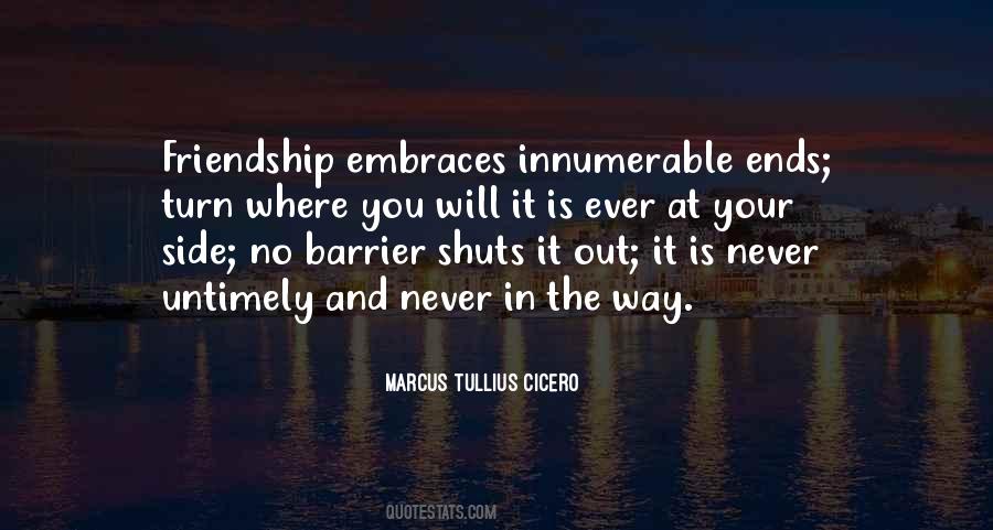 Friendship Never Ends Quotes #1795801