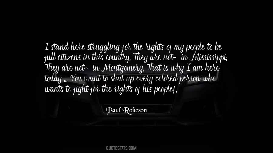 Stand Up For You Quotes #167273