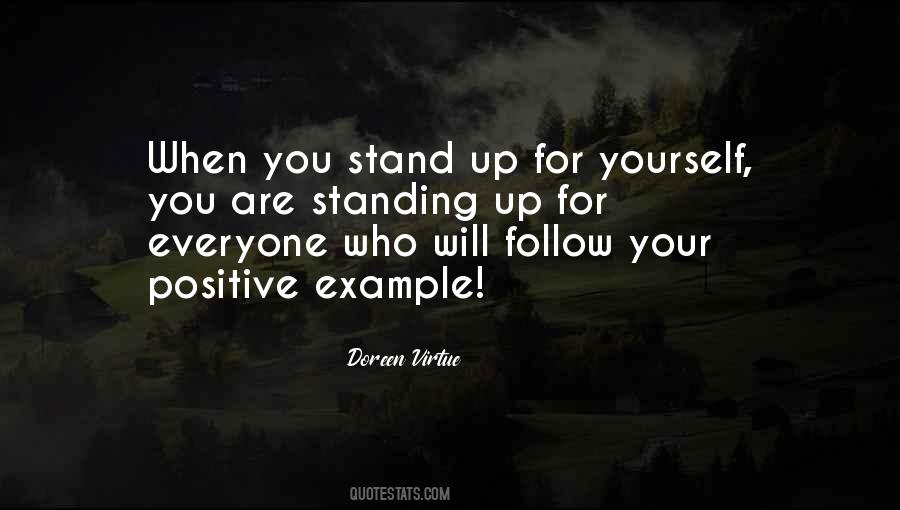 Stand Up For You Quotes #99737