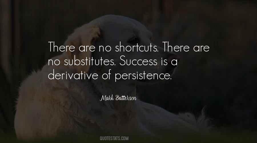 Persistence Success Quotes #1258511
