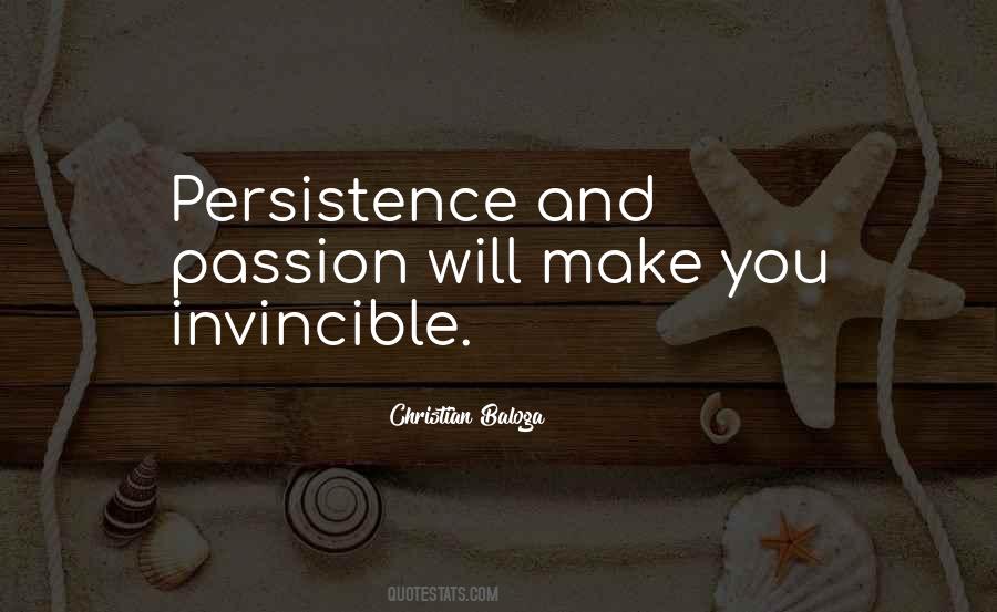 Persistence Success Quotes #1331897