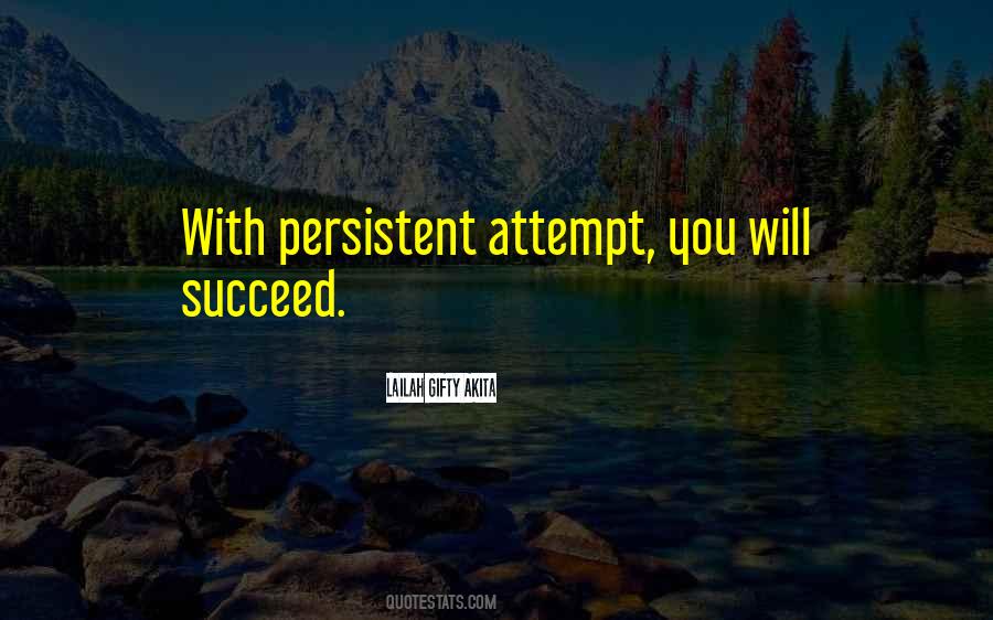Persistence Success Quotes #1871280