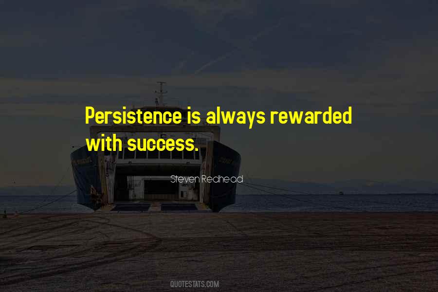 Persistence Success Quotes #508050