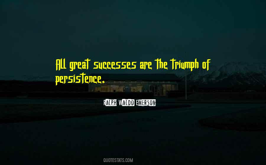 Persistence Success Quotes #694104