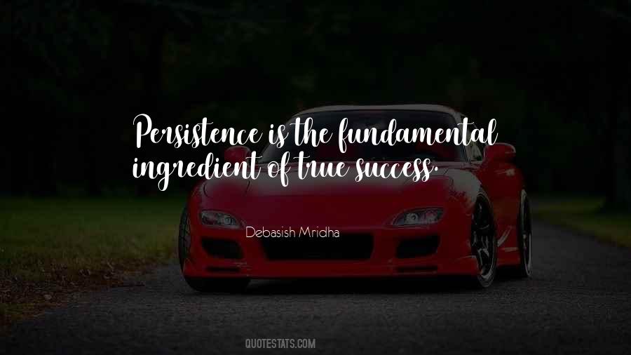 Persistence Success Quotes #87575