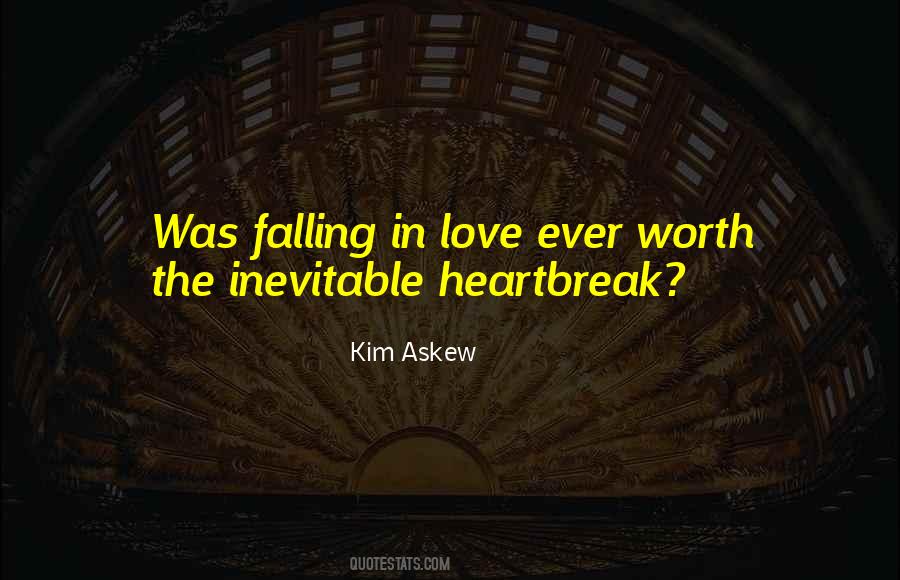 Heartbreak In Love Quotes #697171