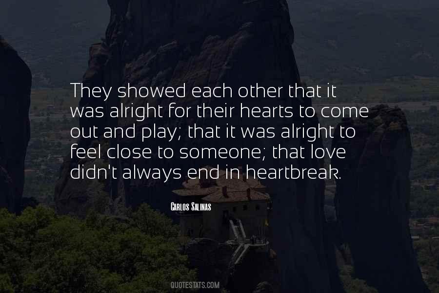 Heartbreak In Love Quotes #71104