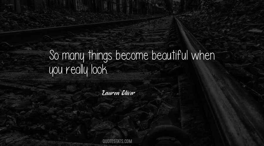 Look So Beautiful Quotes #374500