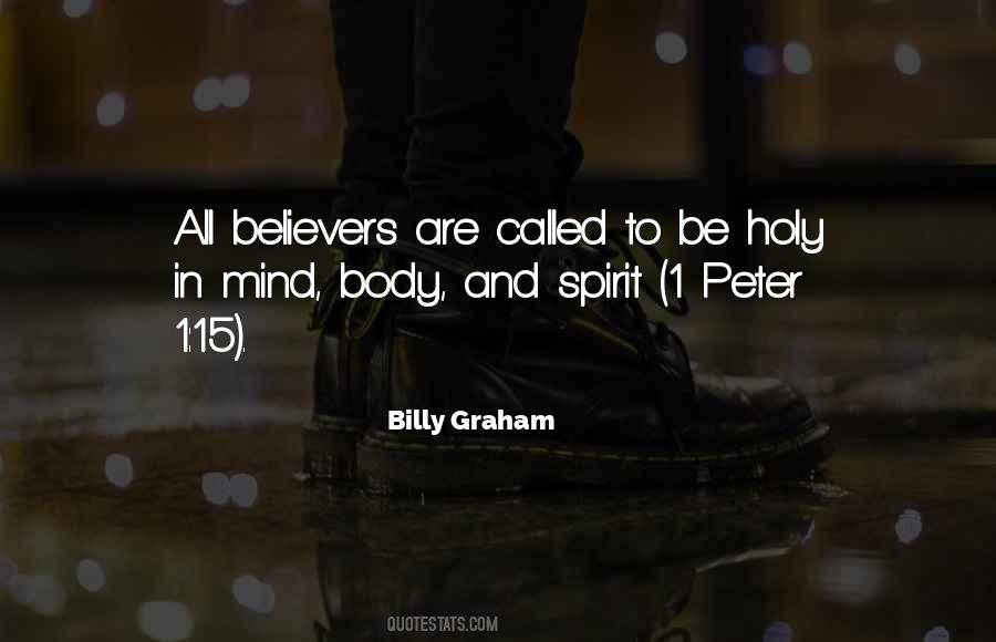 Be Holy Quotes #1421324