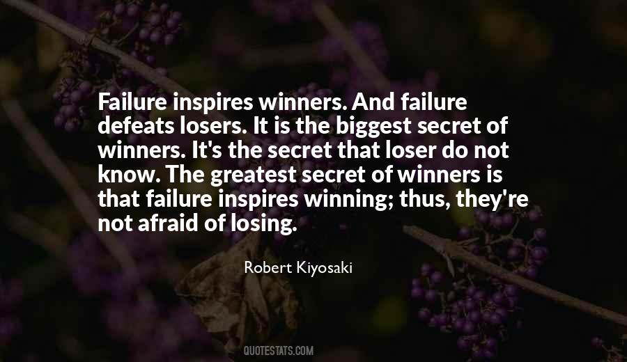 Not Afraid Of Losing Quotes #1540515