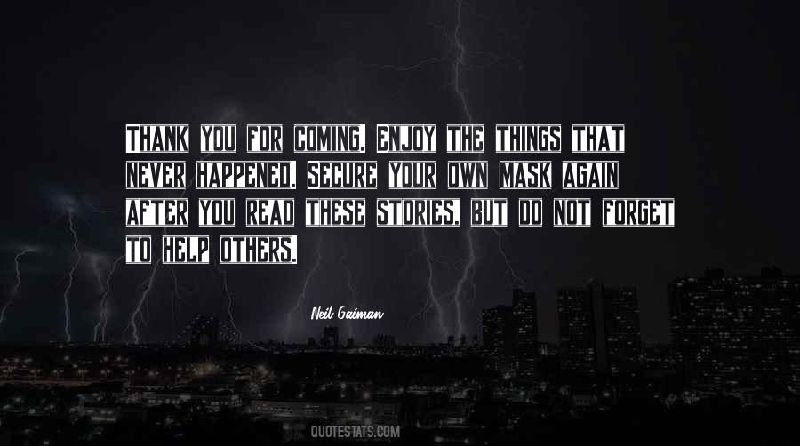 Help Forget Quotes #1860616