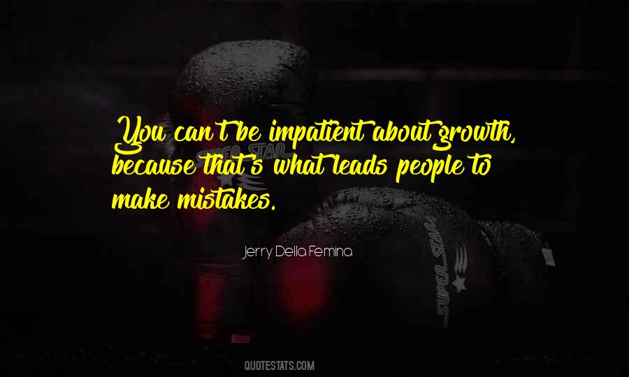 Growth Mistakes Quotes #320910