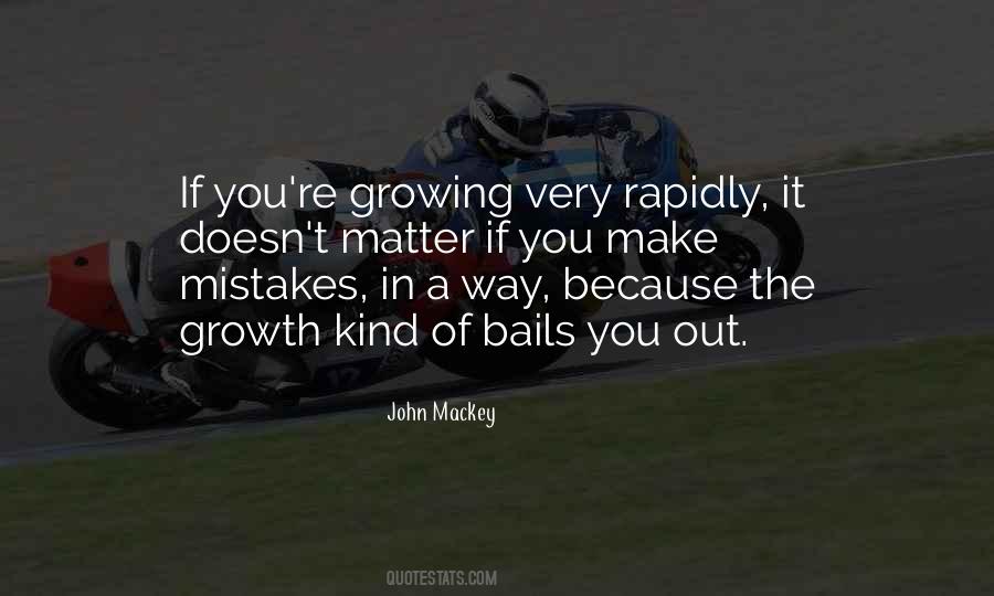 Growth Mistakes Quotes #772739