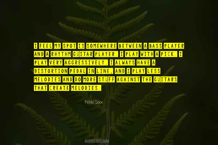 Bass And Guitar Quotes #1026913