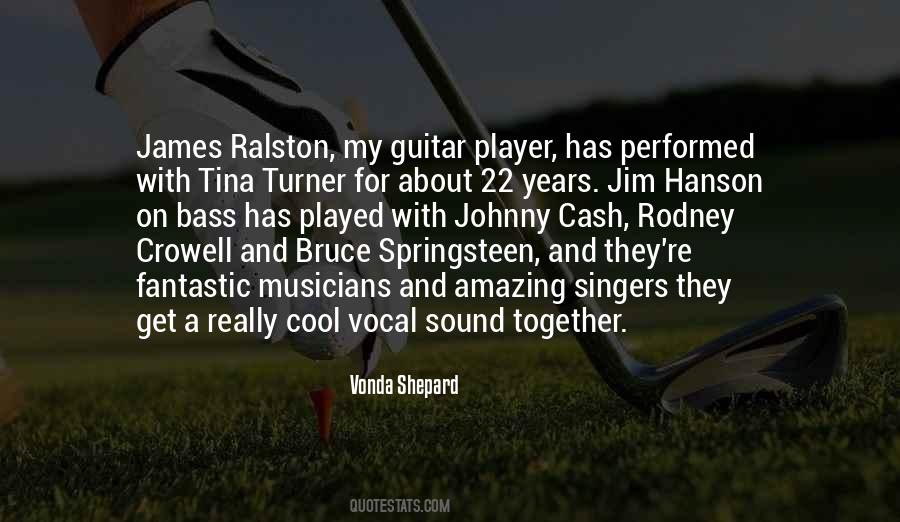 Bass And Guitar Quotes #1082822