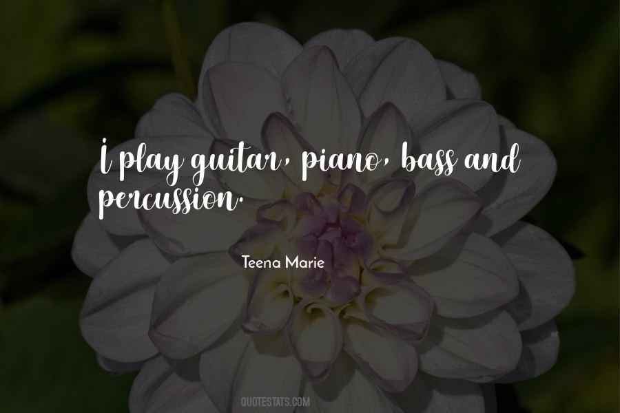 Bass And Guitar Quotes #1226914
