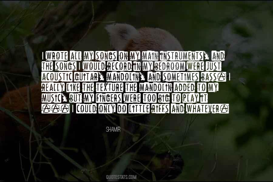 Bass And Guitar Quotes #1688902