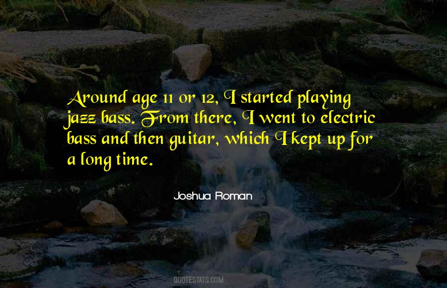 Bass And Guitar Quotes #917583