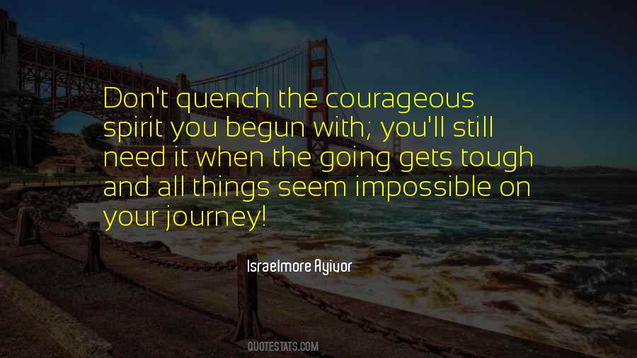Impossible Journey Quotes #1281199