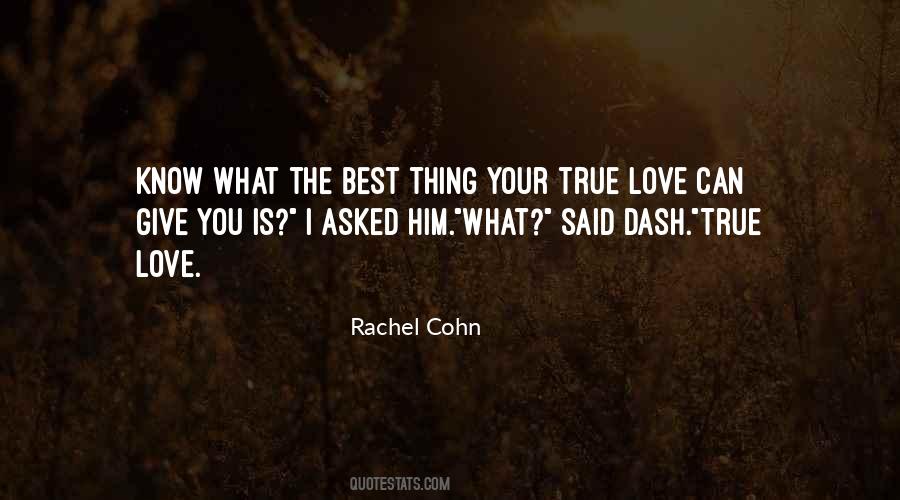 Know True Love Quotes #115955