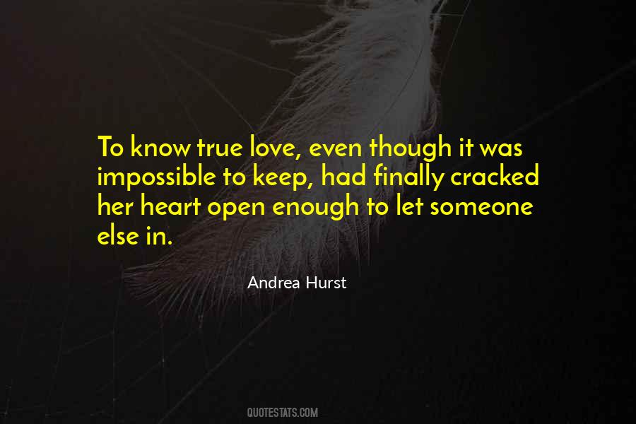 Know True Love Quotes #182066