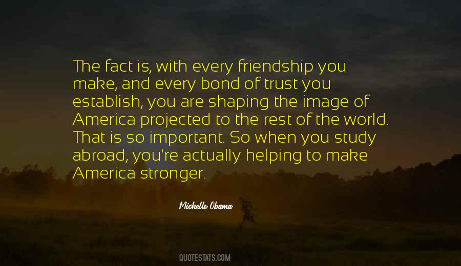 Friendship Stronger Quotes #1392806
