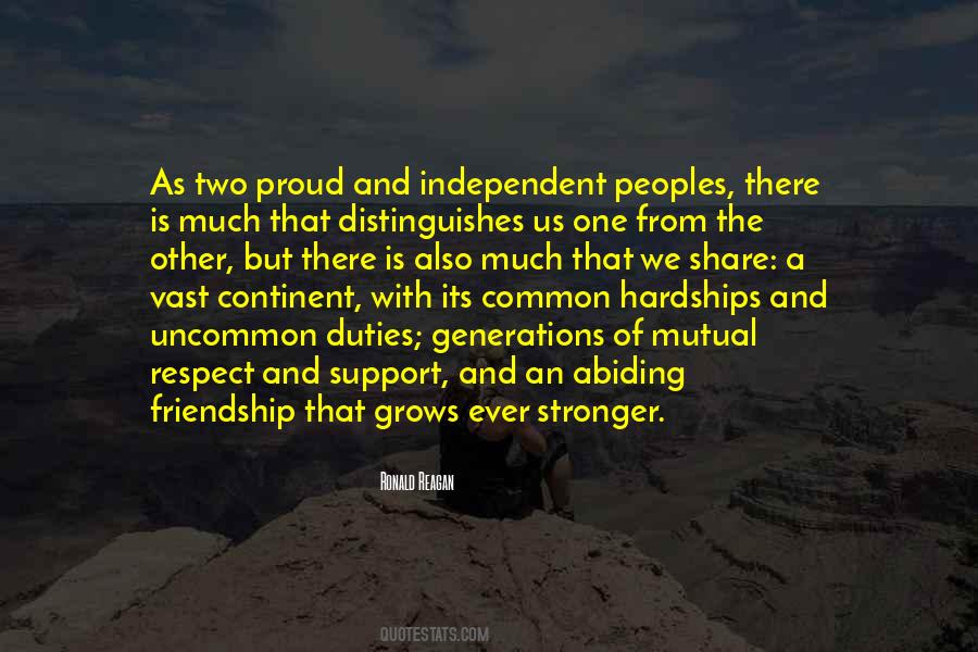 Friendship Stronger Quotes #680946