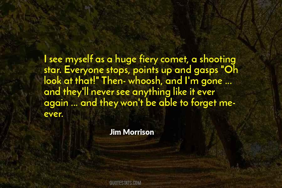 See A Shooting Star Quotes #451166