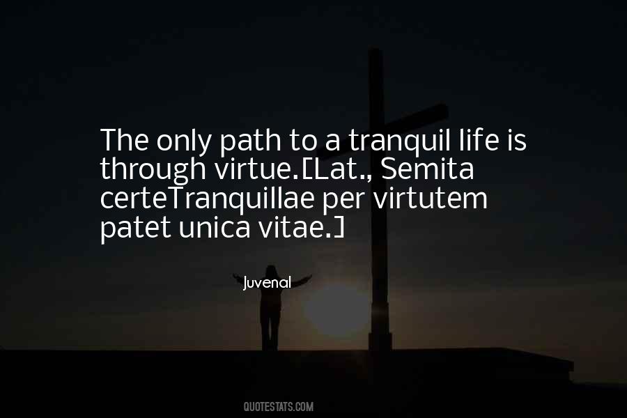 Life Is A Virtue Quotes #468785
