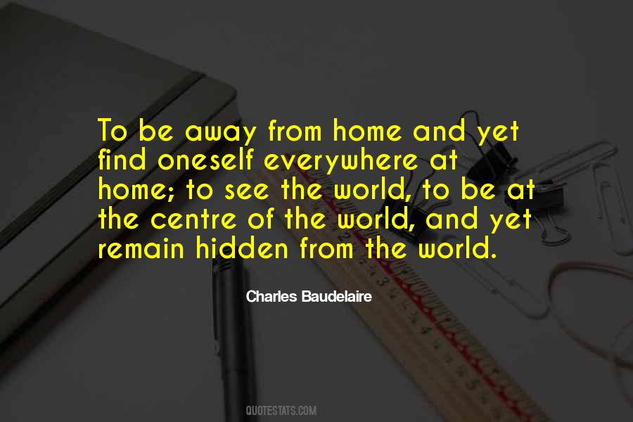 From Home Quotes #1234665