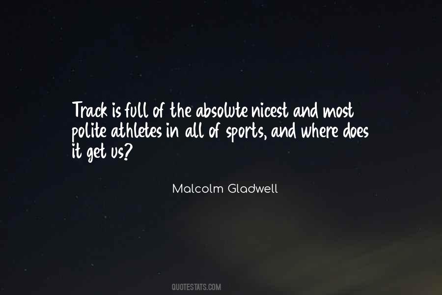 Track Athlete Quotes #140460