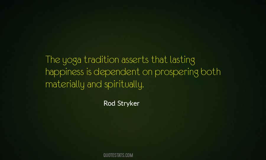 Happiness Yoga Quotes #1357016
