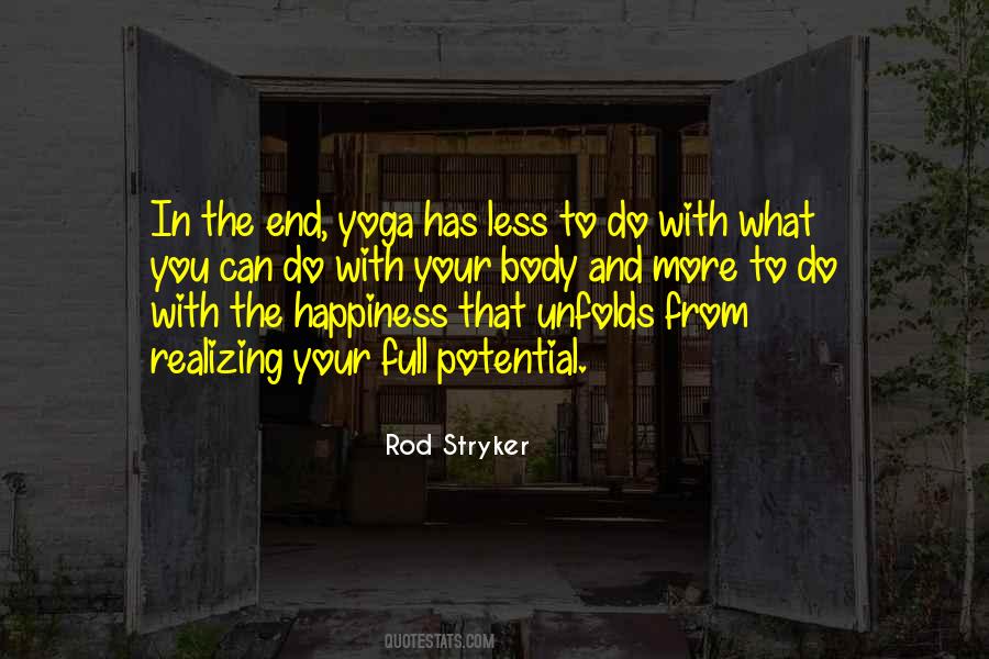 Happiness Yoga Quotes #274672