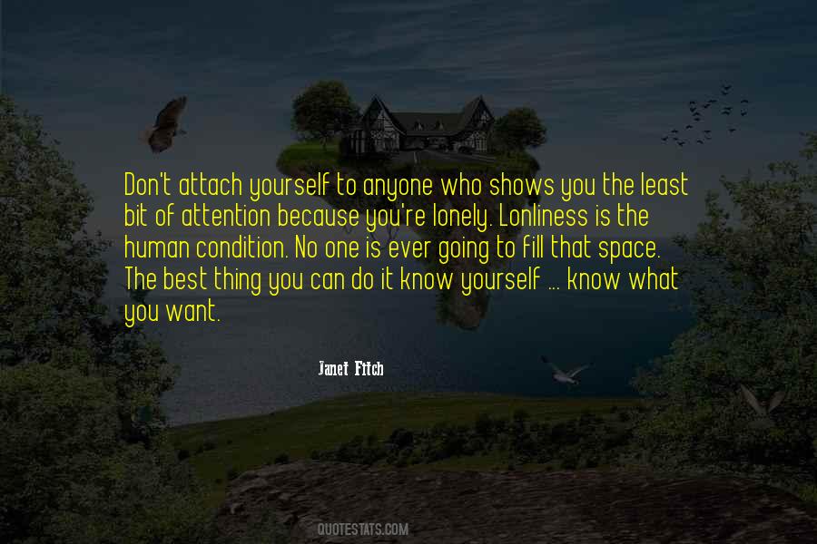 Attach To Nothing Quotes #49095