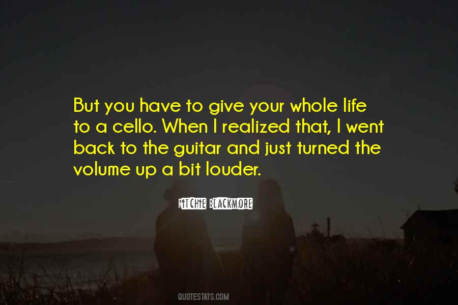 Quotes About Guitar And Life #710704