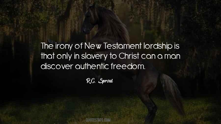 Slavery Is Freedom Quotes #1223785