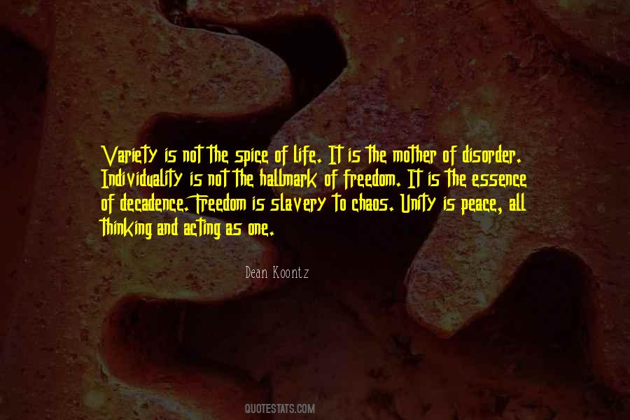 Slavery Is Freedom Quotes #1359824
