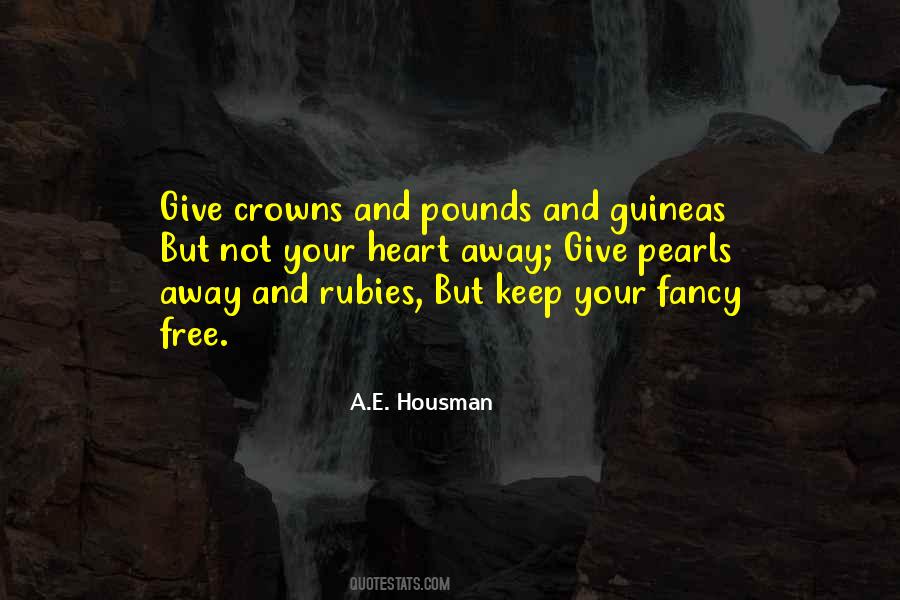 Quotes About Guineas #1199363