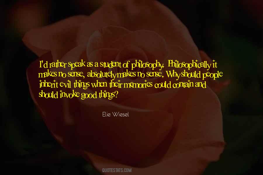 Evil Philosophy Quotes #1309304