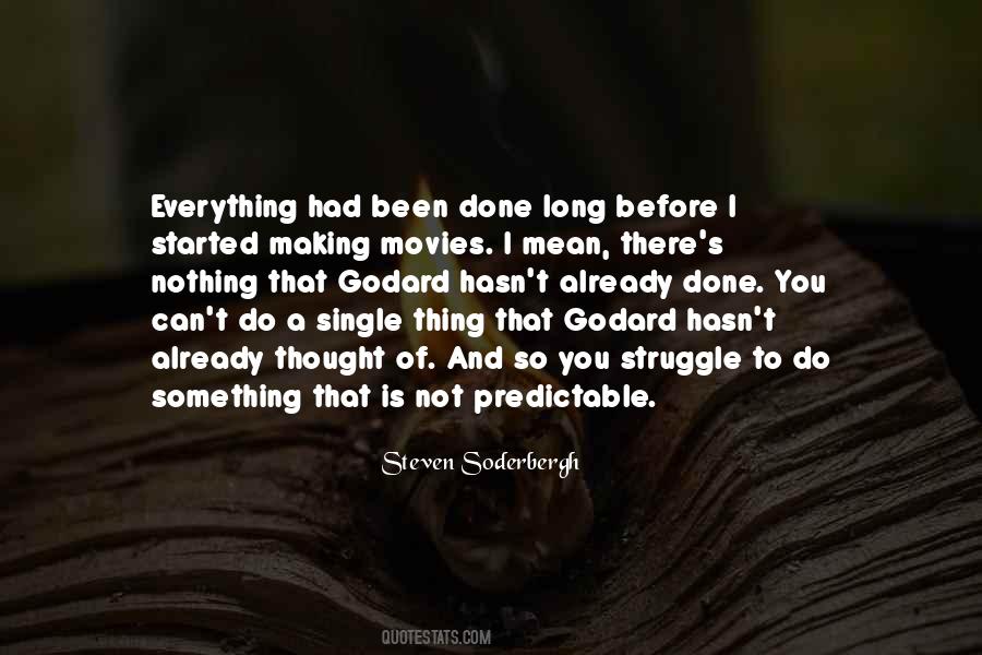 Something Predictable Quotes #1664957