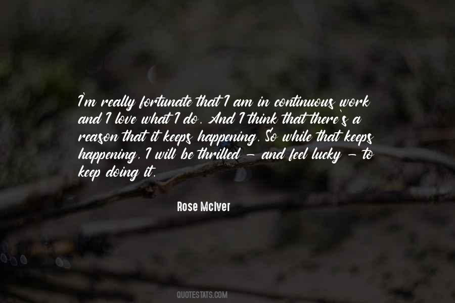 Feel So Fortunate Quotes #1861018