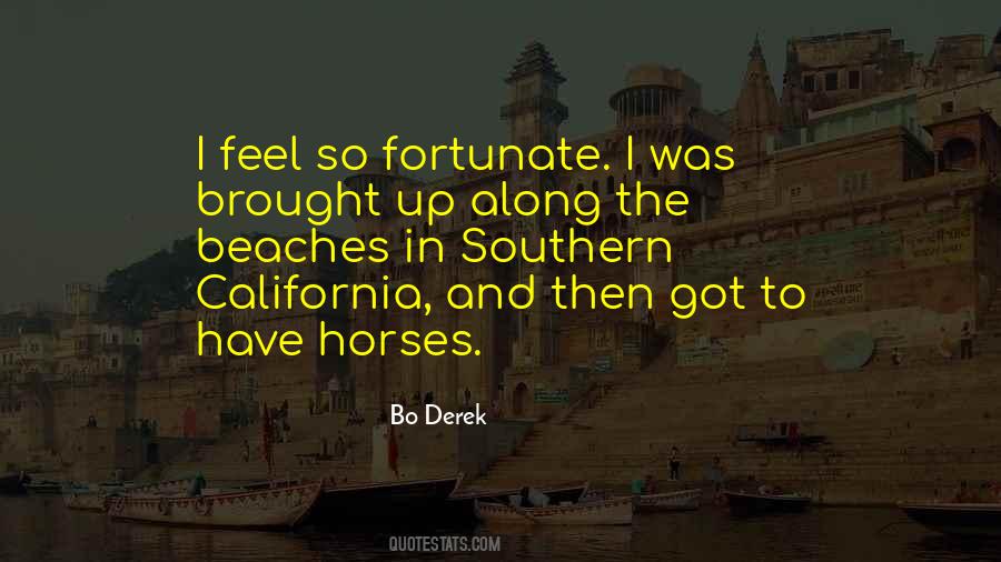Feel So Fortunate Quotes #424033