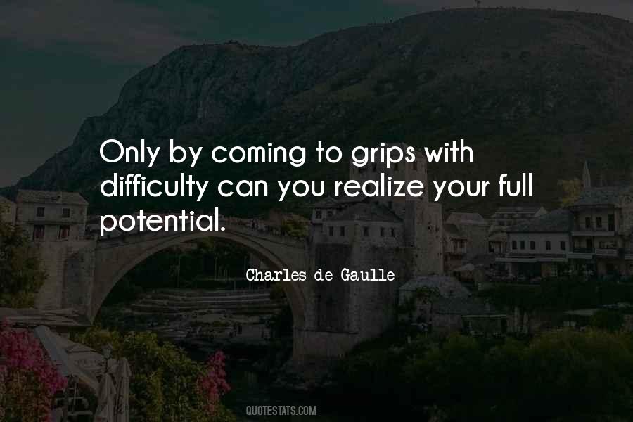 Realize Your Potential Quotes #782563