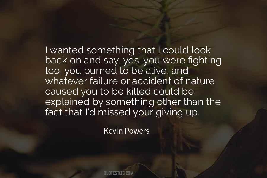Giving Something Back Quotes #1148913