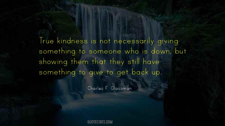 Giving Something Back Quotes #1173548